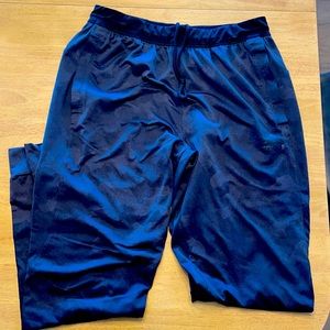 Men’s size Medium black camo joggers